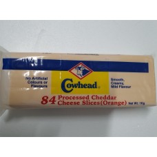 Orange Cheddar sliced cheese 84s